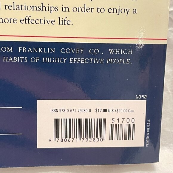 Principle-Centered Leadership by Stephen R. Covey Book - Picture 5 of 12